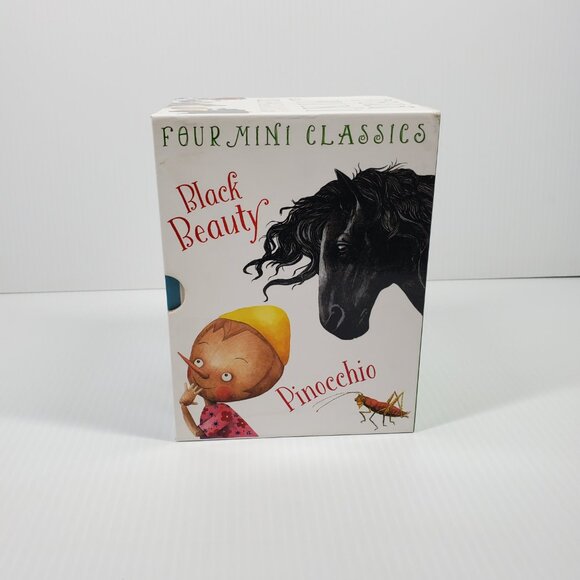 Mini Classic Lot 4 Miles Kelly Black Beauty Peter Pan Pinocchio Call Of The Wild - Picture 2 of 14